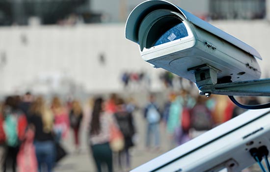 Video surveillance cameras deter crime