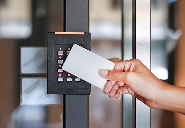 hand card punching security access-control