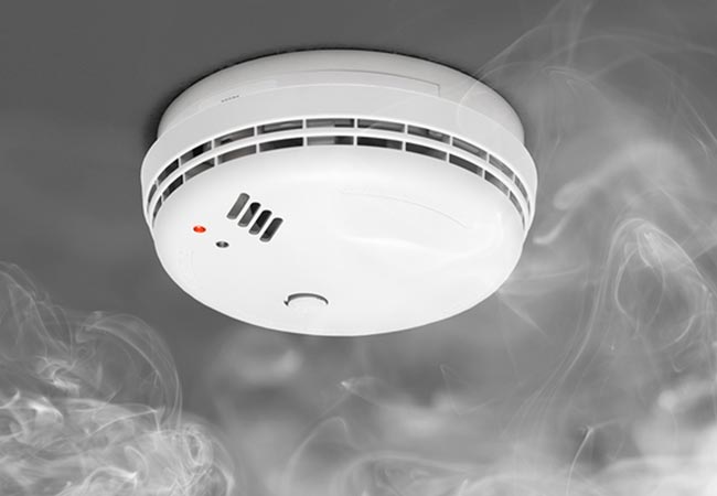 heat and smoke detector