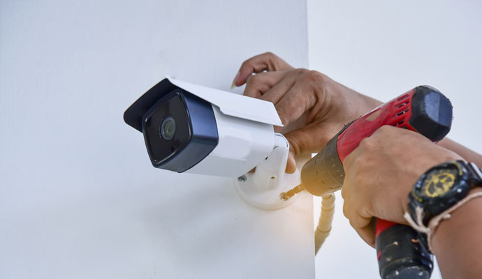 AC-powered Camera installation