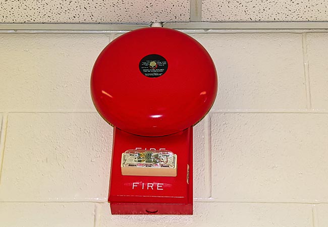 Fire alarm for assembly occupancies